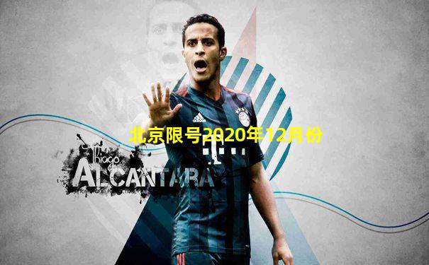 北京限号2020年12月份